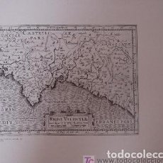 Mapas contemporáneos: * REPRODUCCIÓN * REINO DE VALENCIA * REGNI VALENTIAE TYPUS. PIETER VAN DEN KEERE, AMSTERDAM 1630