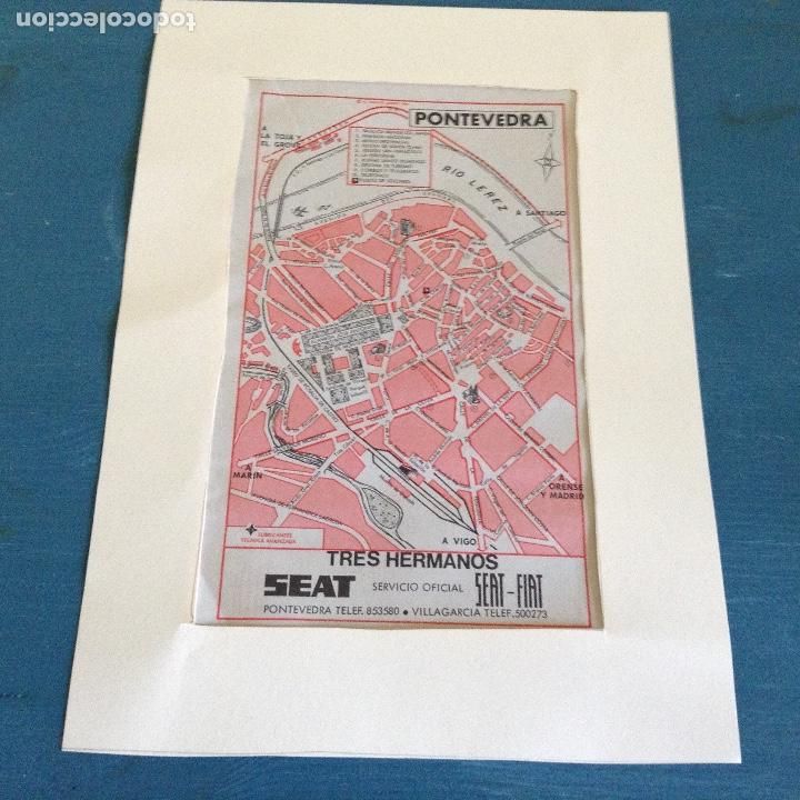 Mapas contempor&aacute;neos: Plano-mapa Vintage Pontevedra - Foto 1