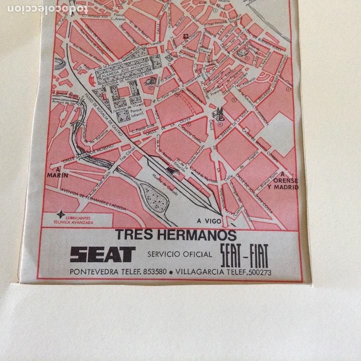 Mapas contempor&aacute;neos: Plano-mapa Vintage Pontevedra - Foto 3