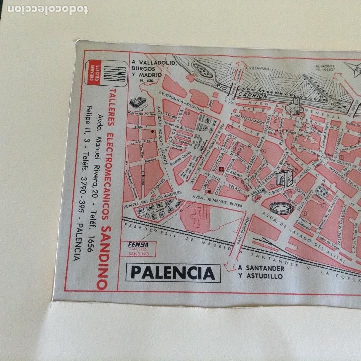 Mapas contempor&aacute;neos: Plano-mapa Vintage Palencia - Foto 3
