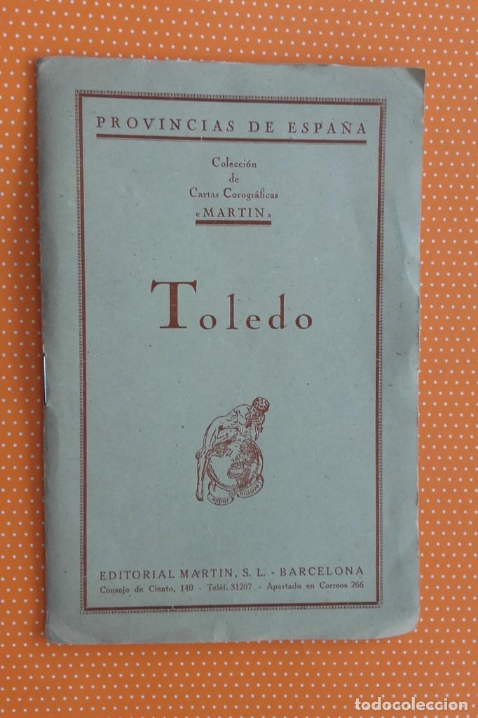 Zeitgen&ouml;ssische Karten: TOLEDO. COLECCI&Oacute;N DE CARTAS COROGR&Aacute;FICAS &ldquo;MART&Iacute;N&rdquo;.