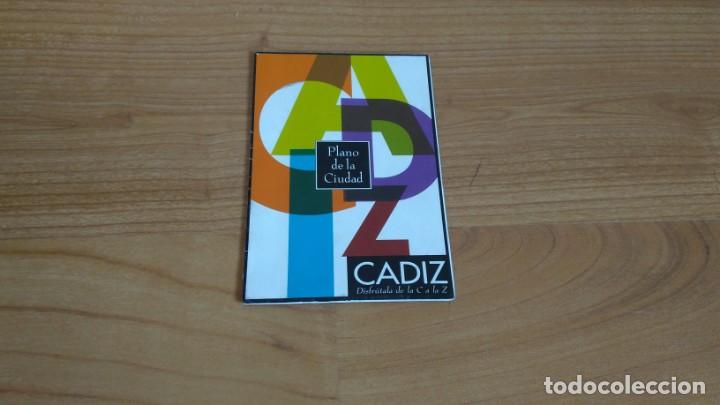 Zeitgen&ouml;ssische Karten: Mapa Plano de la ciudad -- C&aacute;diz -- lugares de inter&eacute;s -- Callejero -- Bah&iacute;a de C&aacute;diz