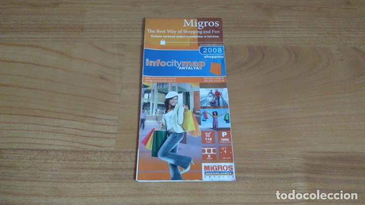 Zeitgen&ouml;ssische Karten: Mapa -- Plano Callejero -- Gu&iacute;a Tur&iacute;stica y comercial -- Antalya, Turqu&iacute;a