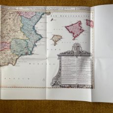 Mapas contemporáneos: * REINO DE VALENCIA * REPRODUCCIÓN * REGNUM VALENTIAE ET MURCIAE...AMTERDAM 1720