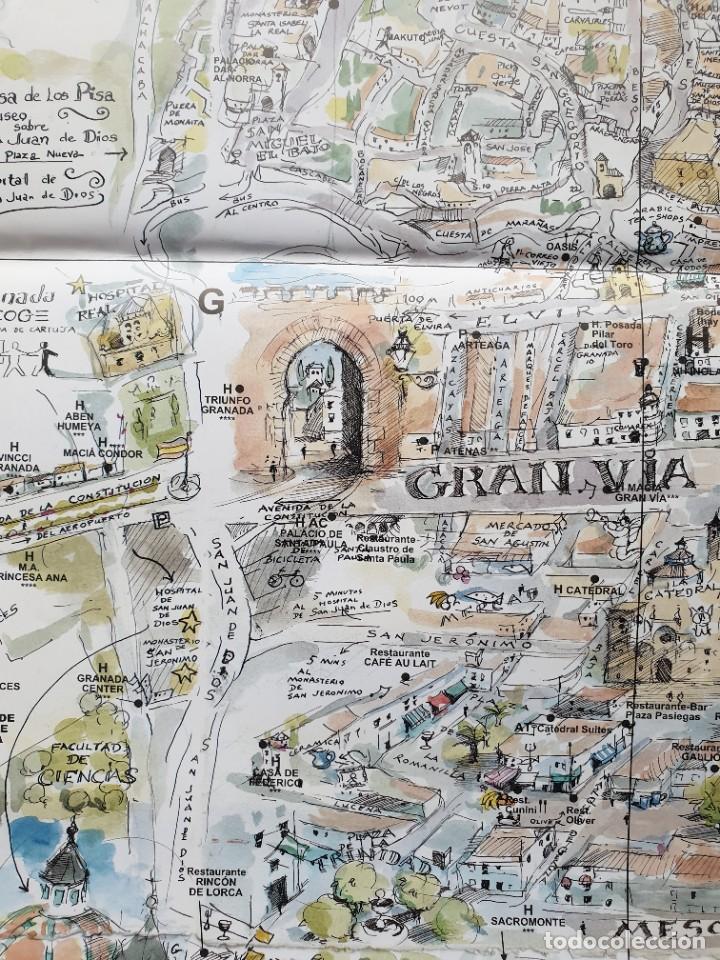 Mapas contempor&aacute;neos: PLANO ART&Iacute;STICO DE GRANADA - Foto 5