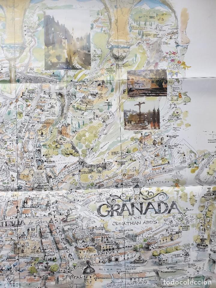 Mapas contempor&aacute;neos: PLANO ART&Iacute;STICO DE GRANADA - Foto 1