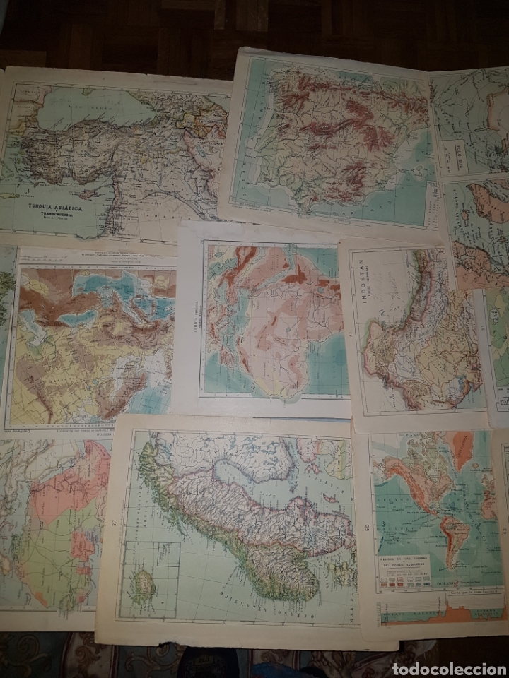 Mapas contempor&aacute;neos: Gran lote de mapas. - Foto 3