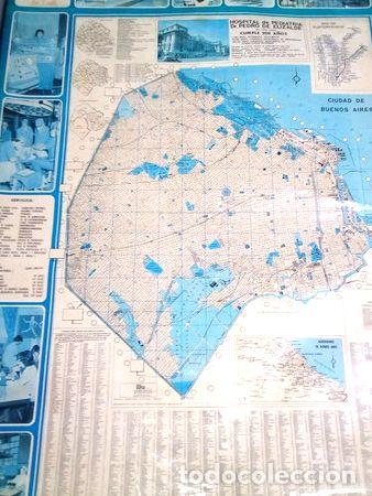 Mapas contempor&aacute;neos: mapa vintage ciudad de buenos aires 1979