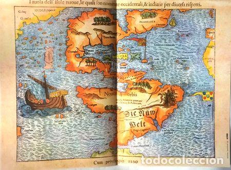 Mapas contempor&aacute;neos: mapa antiguo de las americas