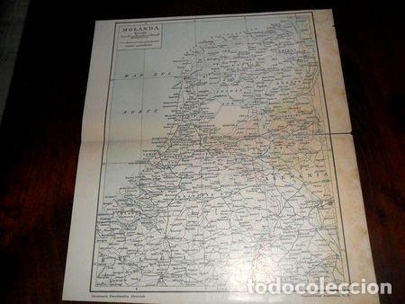 Mapas contempor&aacute;neos: antigua mapa plano holanda haarlem amsterdam la haya nimega