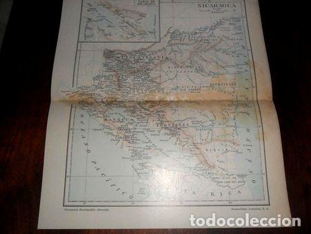 Mapas contempor&aacute;neos: antigua mapa plano nicaragua chontales carazo managua rivas