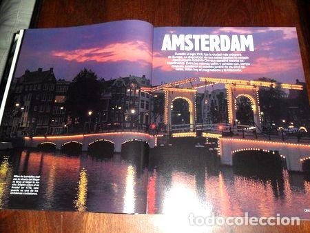 Zeitgen&ouml;ssische Karten: amsterdam holanda mapa plano guia canal singel leyenda