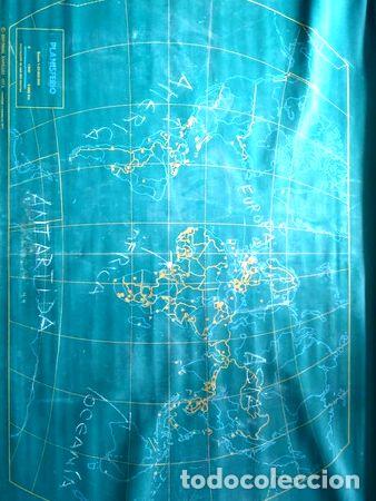 Mapas contempor&aacute;neos: mapa mural pizarra reversible planisferio europa