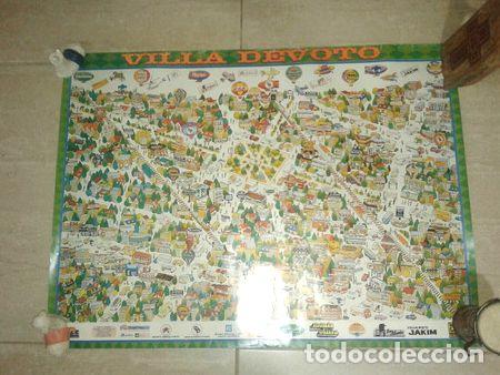 Mapas contempor&aacute;neos: poster mapa devoto publicidad