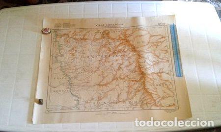 Mapas contempor&aacute;neos: mapa geografico militar villa concepcion 59 cm x 74 cm