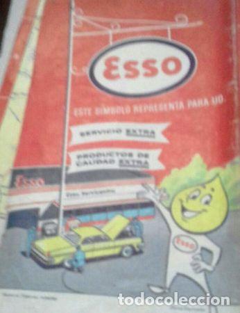 Mapas contempor&aacute;neos: mapa carretero argentino esso petrolera 1963leer estado
