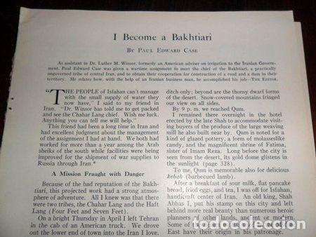Mapas contempor&aacute;neos: i become a bakhtiari paul edward case iran mapa plano