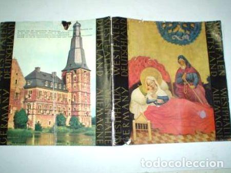 Mapas contempor&aacute;neos: westfalia westfalen germany mapa planos ciudad monumentos