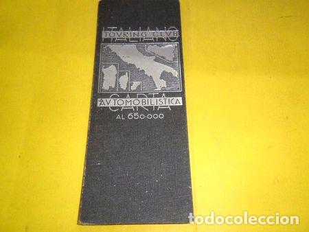 Mappe contemporanee: mapa plano touring club italiano carta automobilistica itali