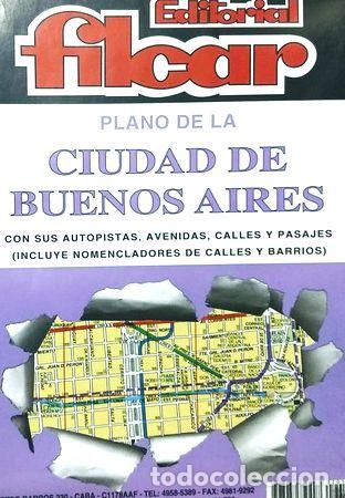 Mappe contemporanee: mapa filcar ciudad de buenos aires 93 cm x 93 cm politico