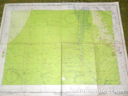 Mapas contempor&aacute;neos: carta aeronautica 1949 chaco boreal argentina mapa air force