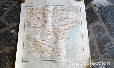 Mapas contempor&aacute;neos: mapa antiguo san julian ins geografico militar 1938
