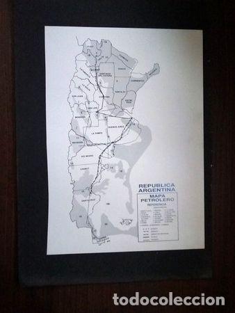 Mappe contemporanee: mapa petroleo republica argentina
