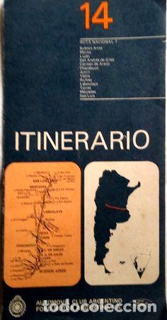 Mapas contempor&acirc;neos: hoja ruta ford aca bs as a san luis mapa antiguo nro 14