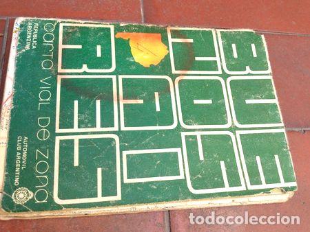 Mapas contempor&acirc;neos: mapa plano antiguo buenos aires aca carta vial