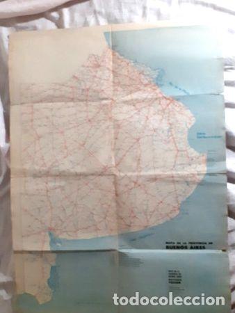 Mappe contemporanee: mapa peuser de la provincia de buenos aires anos 70