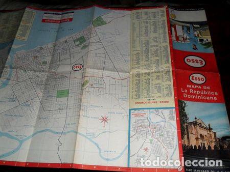 Mapas contempor&acirc;neos: mapa plano esso standard oil republica dominicana colon