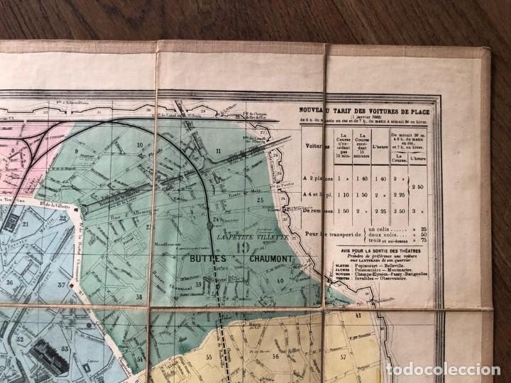 Mapas contempor&aacute;neos: Plano de Paris 1853 - Foto 5