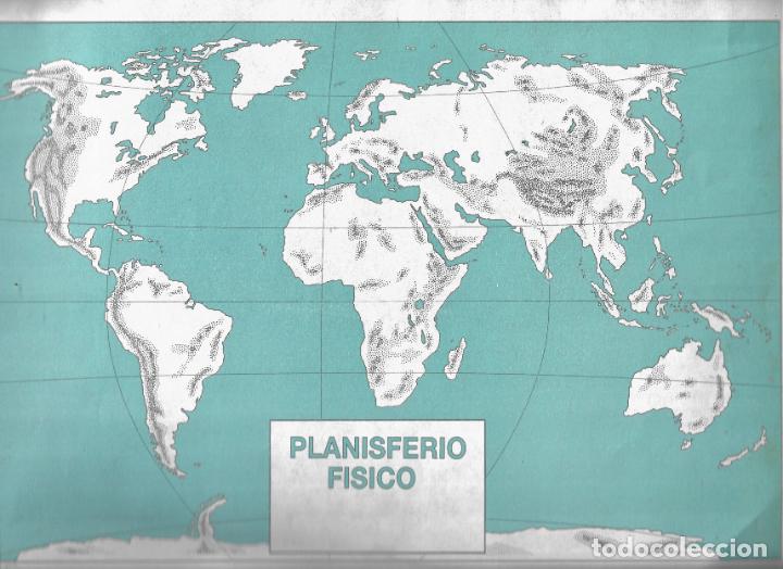 Mapas contempor&aacute;neos: MAPAS MUDOS ESCOLARES - SALVATELLA - PLANIFERIO FISICO