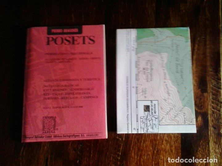 Mappe contemporanee: Mapa Posets - Machimala. Pirineo aragones. Gu&iacute;a + mapa escala 1:25.000 Editorial Alpina