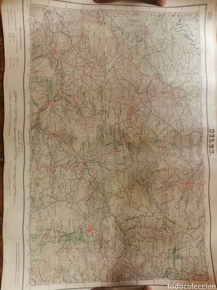 Mapas contempor&aacute;neos: Mapa de Siles (Ja&eacute;n), 2&deg; ed., 1952. Retelado. En perfecto estado.