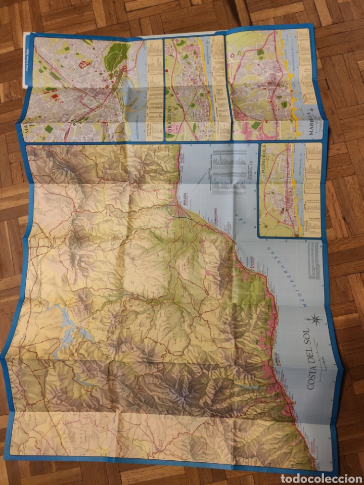 Mapas contempor&aacute;neos: Mapa de Gibraltar y Costa del Sol - Foto 4