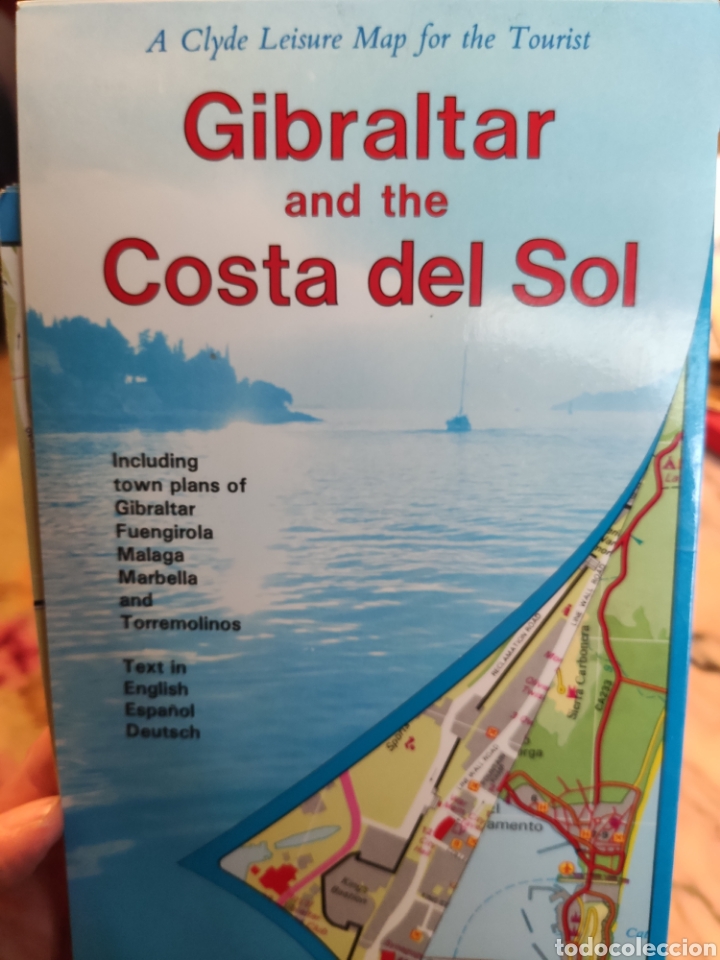 Mapas contempor&aacute;neos: Mapa de Gibraltar y Costa del Sol - Foto 1