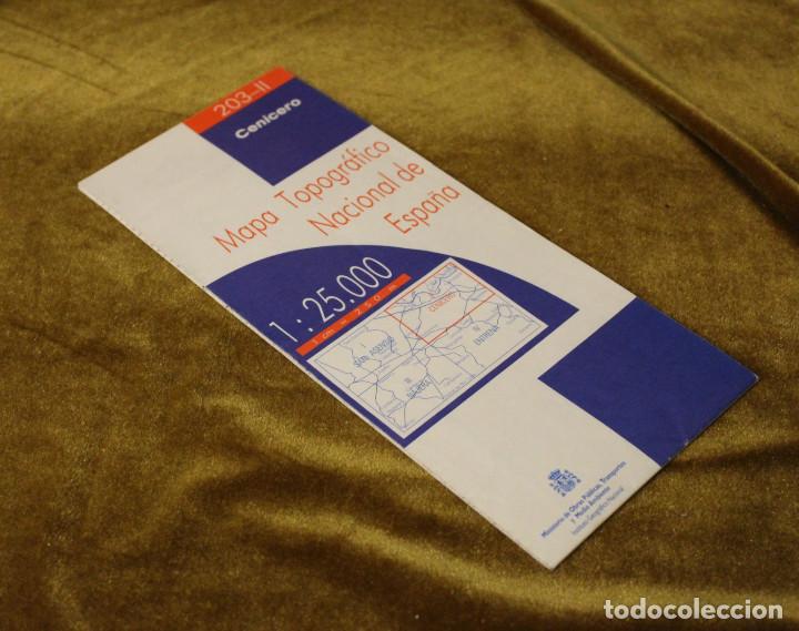 Mappe contemporanee: Mapa topogr&aacute;fico nacional de Espa&ntilde;a, Cenicero 203-II, Escala 1:25.000,1994