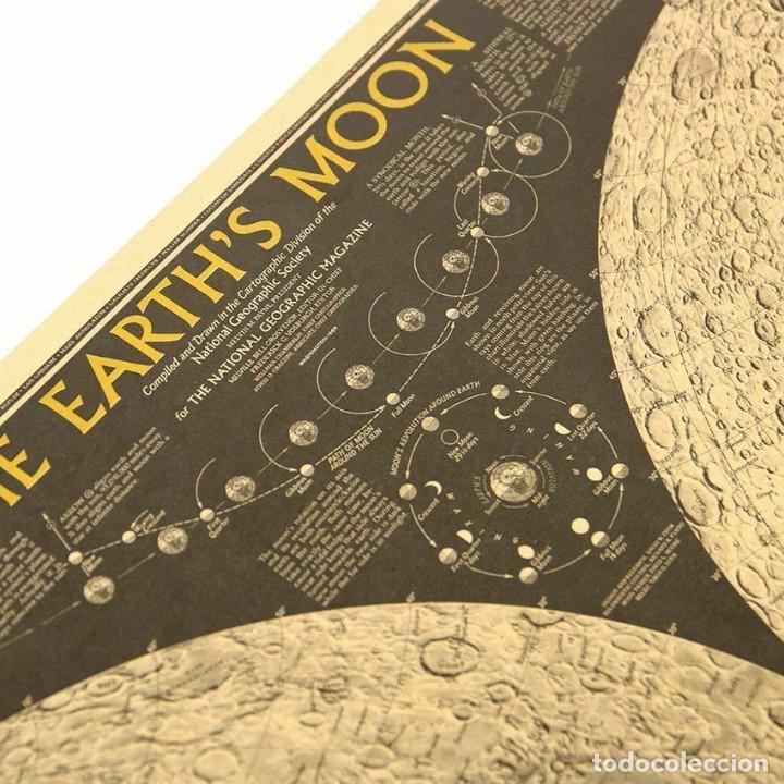 Mapas contempor&aacute;neos: Mapa Mural de la Luna con la cara oculta - Foto 2