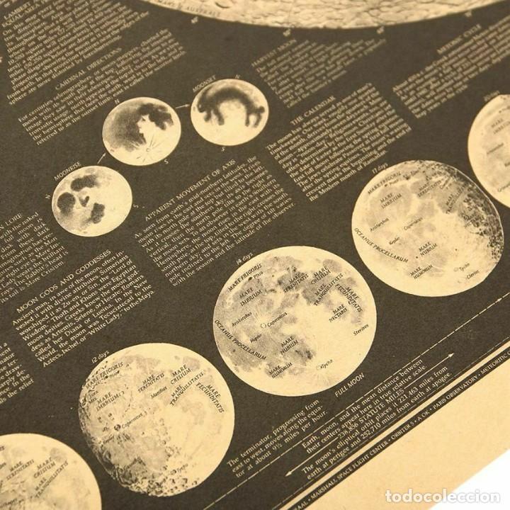 Mapas contempor&aacute;neos: Mapa Mural de la Luna con la cara oculta - Foto 3