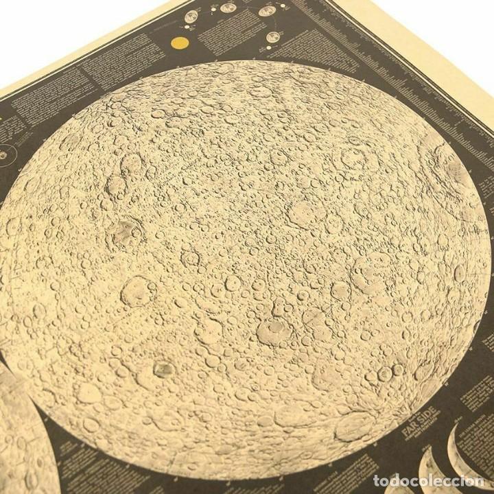 Mapas contempor&aacute;neos: Mapa Mural de la Luna con la cara oculta - Foto 4