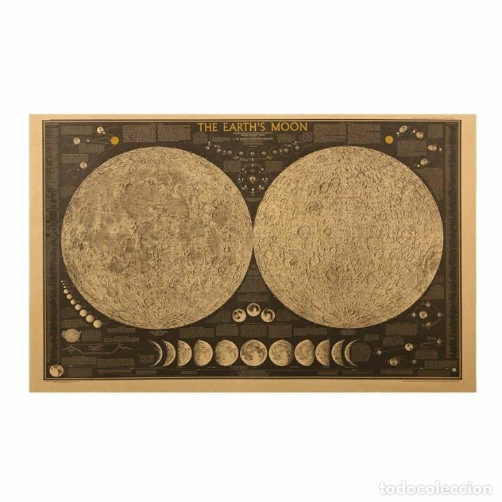 Mapas contempor&aacute;neos: Mapa Mural de la Luna con la cara oculta - Foto 5