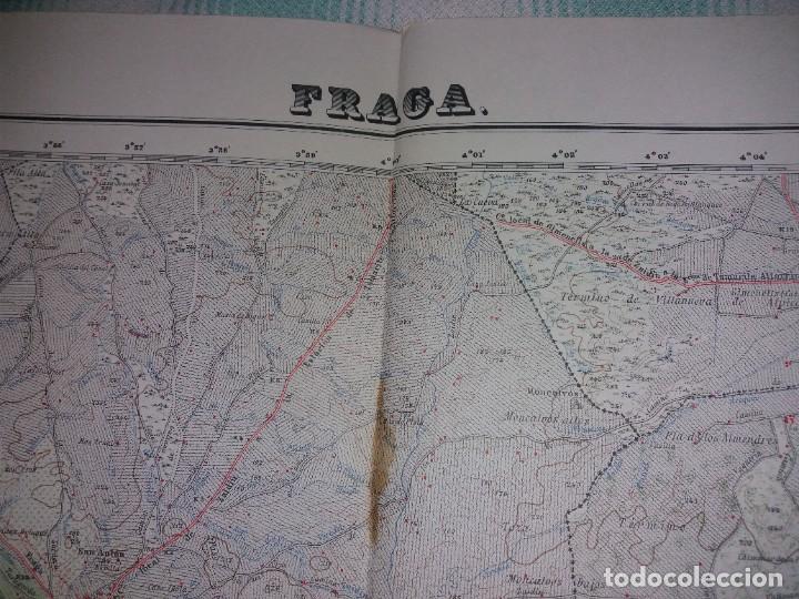 Mapas contempor&aacute;neos: MAPA DE FRAGA (HUESCA), DIRECCION GENERAL DEL INSTITUTO GEOGRAFICO Y CATASTRAL, 2&ordf; EDIC. 1949