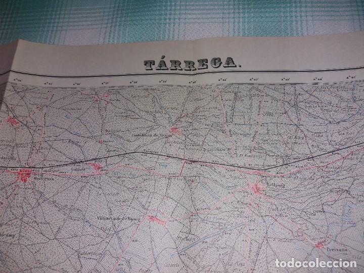 Mapas contempor&aacute;neos: MAPA DE TARREGA (LERIDA), DIRECCION GENERAL DEL INSTITUTO GEOGRAFICO Y CATASTRAL, 2&ordf; EDIC. 1950