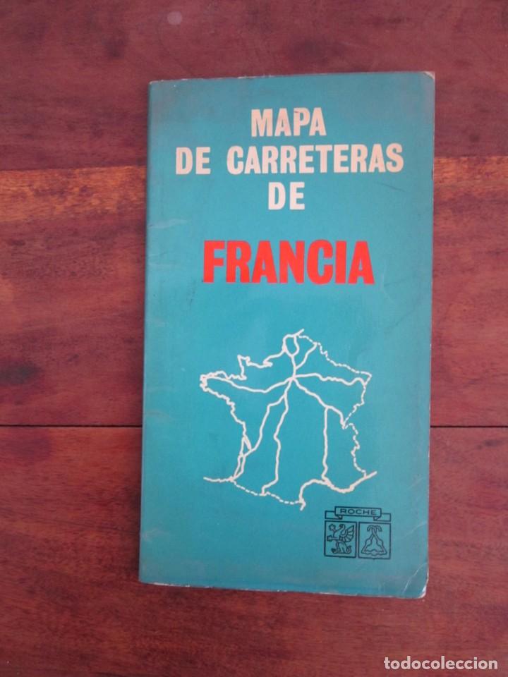 Mapas contempor&aacute;neos: MAPA DE CARRETERAS DE FRANCIA . PRODUCTOS ROCHE 2 FRANCIA