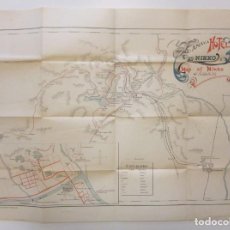 Mapas contemporáneos: [MAPAS TURISTICOS DE ZONAS HOTELERAS EN JAPON. C.1904-1950 (?)] NIKKO./ KYOTO./ YOKOHAMA./ HAKONE.
