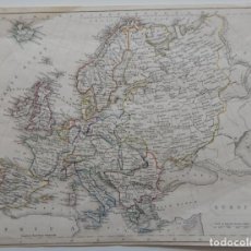 Mapas contemporáneos: ANTIGUO MAPA EN INGLÉS DE EUROPA / EUROPE. Lote 265945353