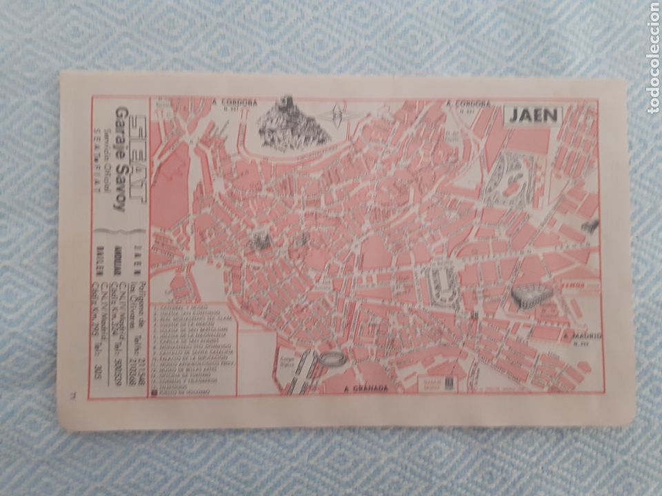 Mapas contempor&aacute;neos: Mapa plano Jaen - Foto 1