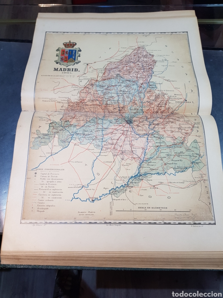 Mapas contempor&aacute;neos: Antiguo plano Madrid a&ntilde;o 1901 medidas 37 x 51