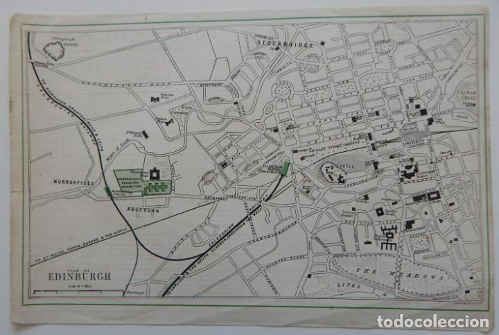 Mapas contempor&aacute;neos: Antiguo mapa / Plan of Edinburgh - Foto 1